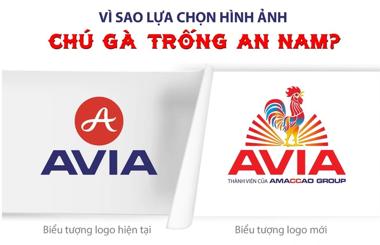 avia thay đổi logo